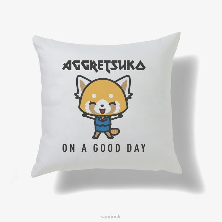 Sanrio Aggretsuko On A Good Day Personalised Cushion TN2B51 Accessory