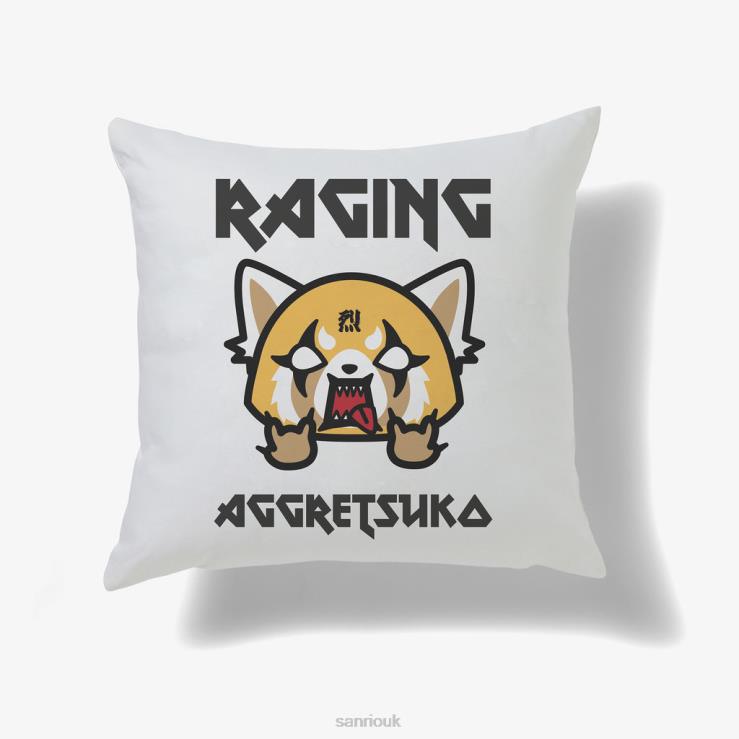 Sanrio Aggretsuko Raging Personalised Cushion TN2B53 Accessory
