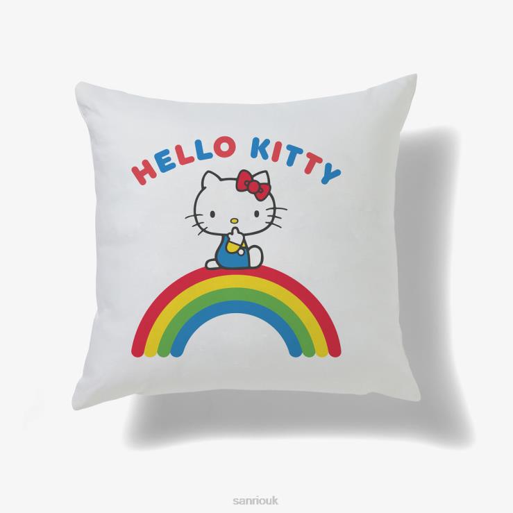 Sanrio Hello Kitty Rainbow Personalised Cushion TN2B47 Accessory