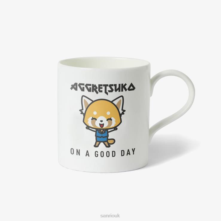 Sanrio Aggretsuko On A Good Day Personalised Mug TN2B72 Accessory