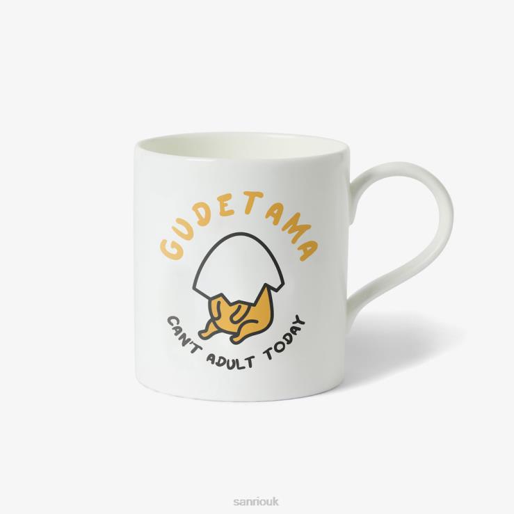 Sanrio Gudetama Can't Adult Today Personalised Mug TN2B69 Accessory