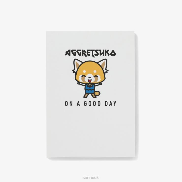 Sanrio Aggretsuko On A Good Day Personalised Notepad TN2B43 Accessory