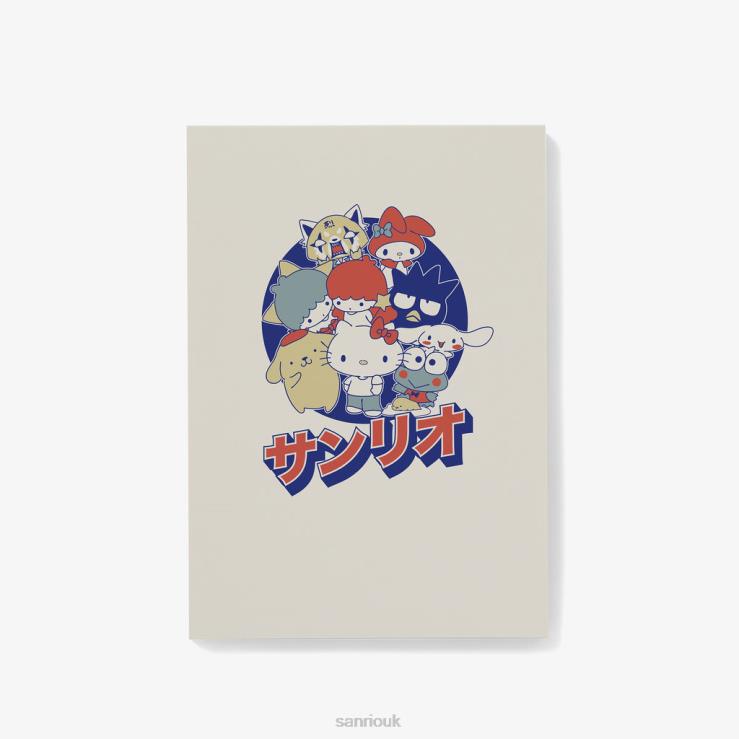 Sanrio Group Japanese Logo Notepad TN2B8 Accessory