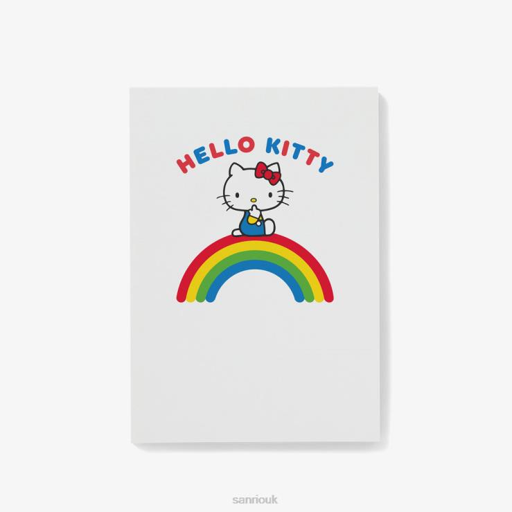 Sanrio Hello Kitty Rainbow Personalised Notepad TN2B37 Accessory