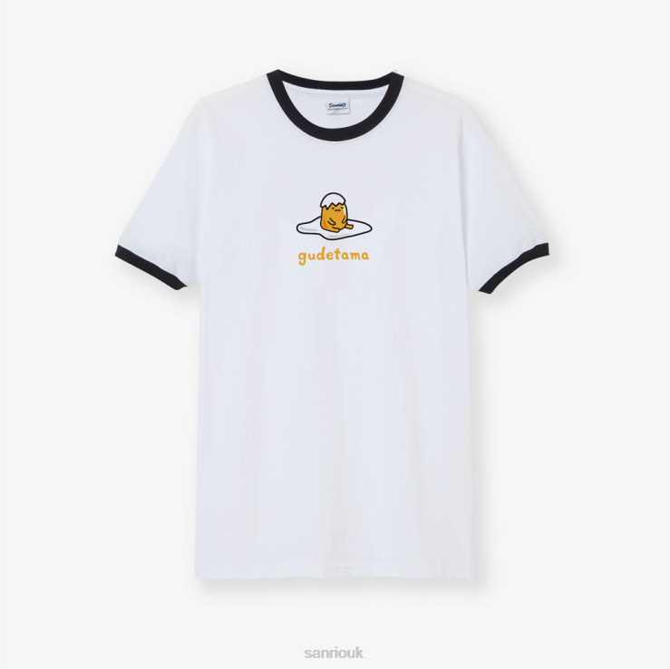 Sanrio Gudetama Ringer T-Shirt TN2B21 Clothing