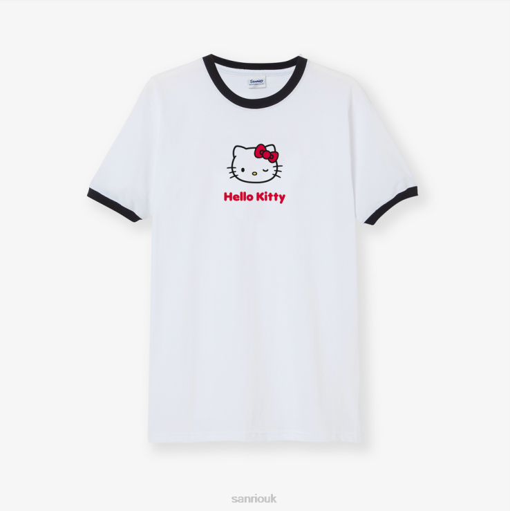 Sanrio Hello Kitty Ringer T-Shirt TN2B19 Clothing