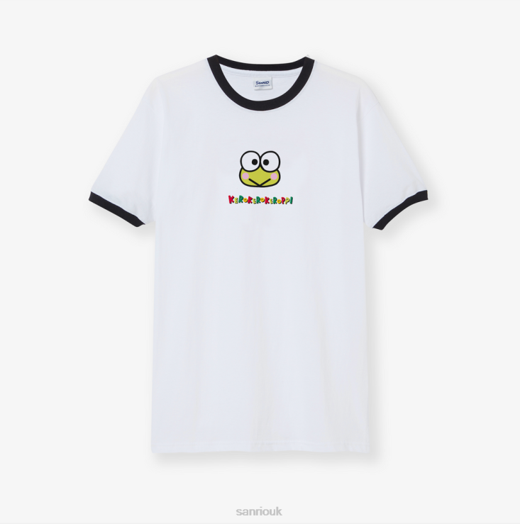 Sanrio Keroppi Ringer T-Shirt TN2B23 Clothing