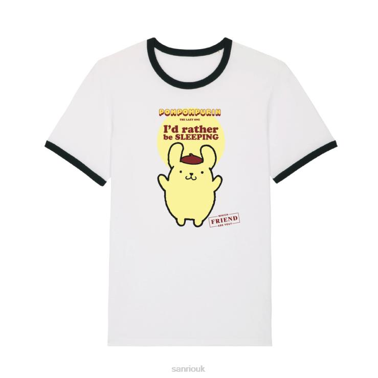 Sanrio Which Friend Are You Pompompurin T-Shirt TN2B94 Clothing